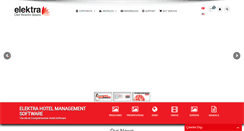 Desktop Screenshot of elektraotel.com